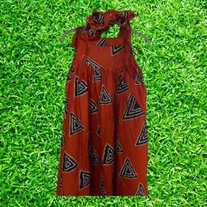 Grass Field  Pleating Gown